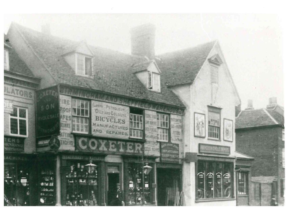 Coxeters on Beadle site showing Cycle Depot c.1895 #288